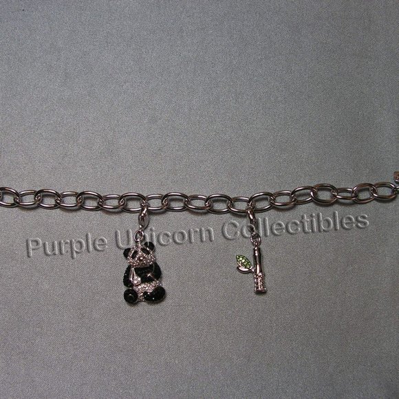 Swarovski Crystal SCS 2008 Panda Charm Bracelet 930685 - Picture 8 of 8